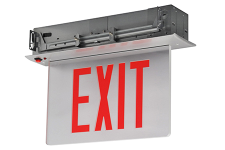JES-ELR Recessed Exit Sign