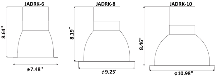 JADRK Architectural Retrofit Downlight Series