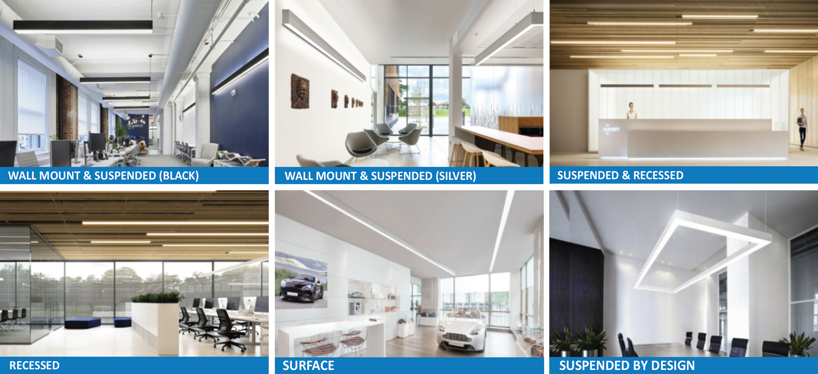 JADIL-CS Architectural Direct Indirect Continuos & Single Run Suspended Linear Series