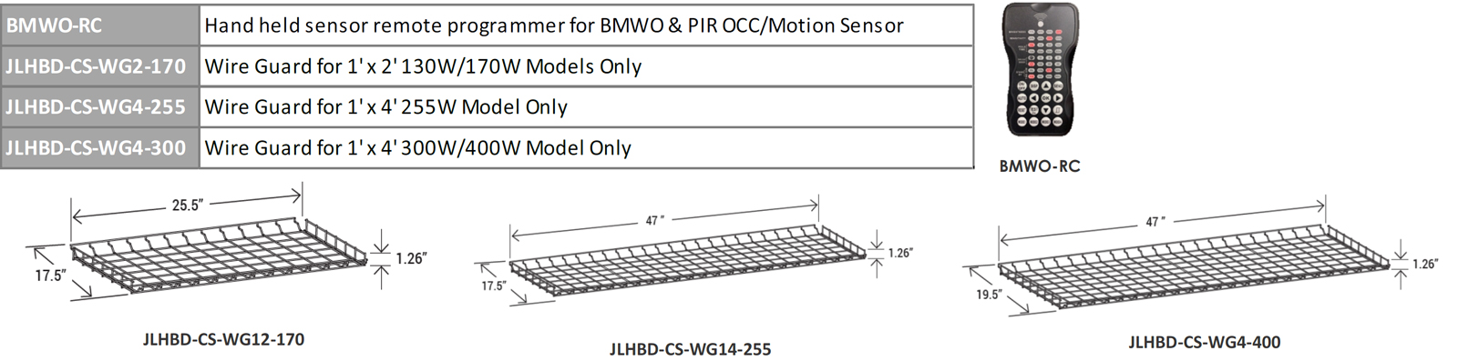 JLHBD-CS CCT Selectable Linear High Bay Series