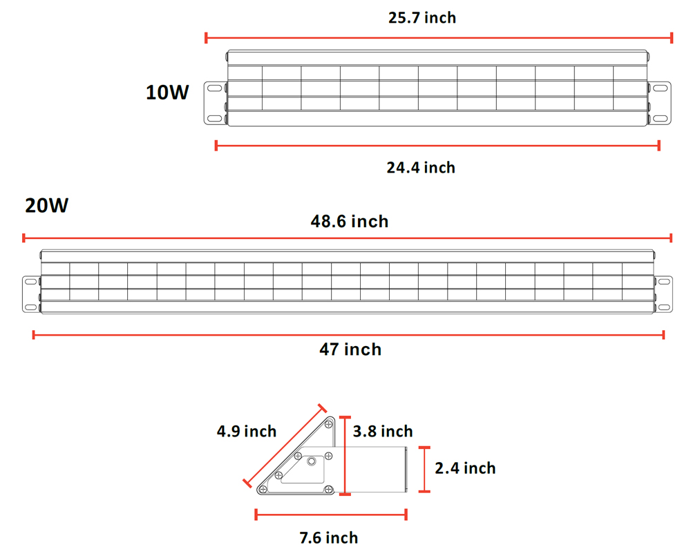 JSLCT-SOL Series Solar Sign Light